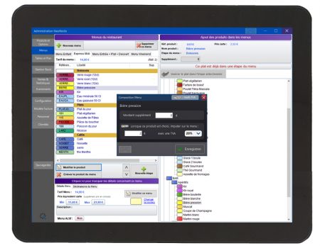 logiciel de caisse NeoResto - Gestion